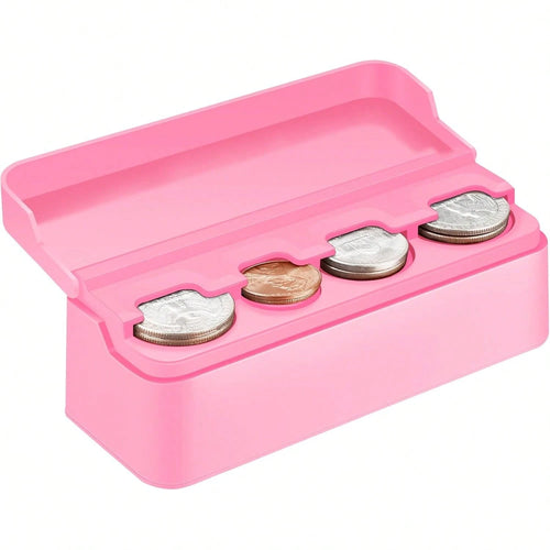Coin Holder Car, Coin Change Organizer Compatible With Coins Of Different Sizes,-Mounted Holder Suitable Most, Trucks