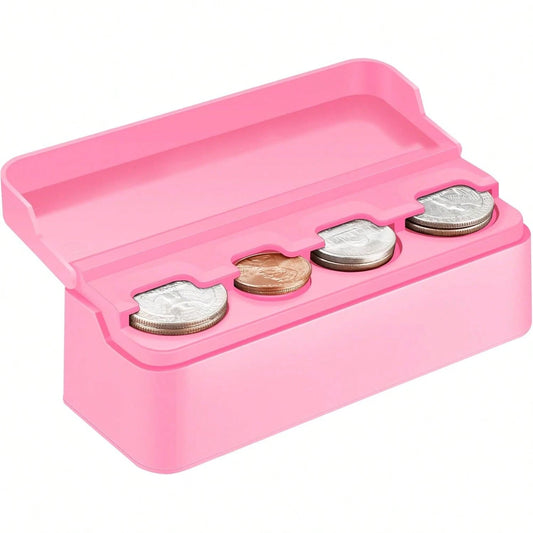 Coin Holder Car, Coin Change Organizer Compatible With Coins Of Different Sizes,-Mounted Holder Suitable Most, Trucks