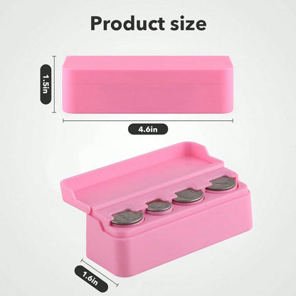 Coin Holder Car, Coin Change Organizer Compatible With Coins Of Different Sizes,-Mounted Holder Suitable Most, Trucks