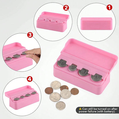 Coin Holder Car, Coin Change Organizer Compatible With Coins Of Different Sizes,-Mounted Holder Suitable Most, Trucks