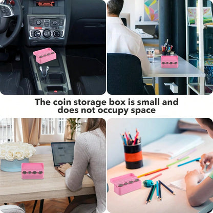 Coin Holder Car, Coin Change Organizer Compatible With Coins Of Different Sizes,-Mounted Holder Suitable Most, Trucks