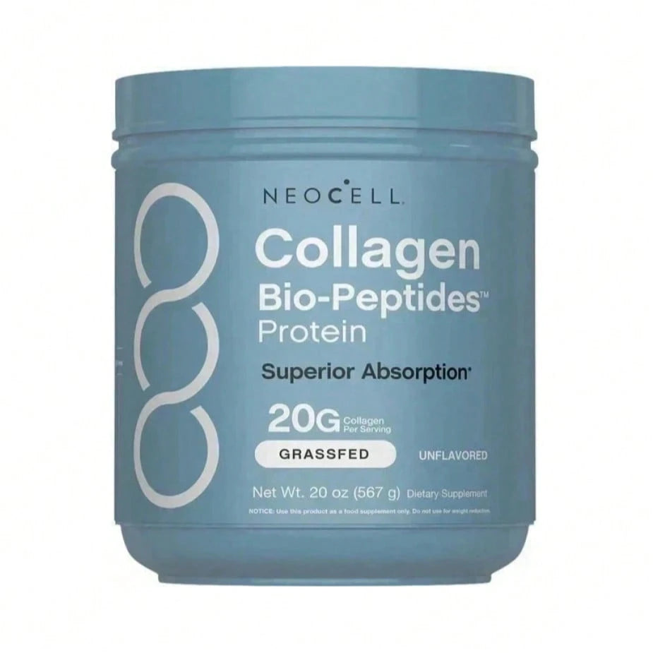 Collagen Bio-Peptides Protein| 20 Oz| Unflavored| Grassfed| By NeoCell
