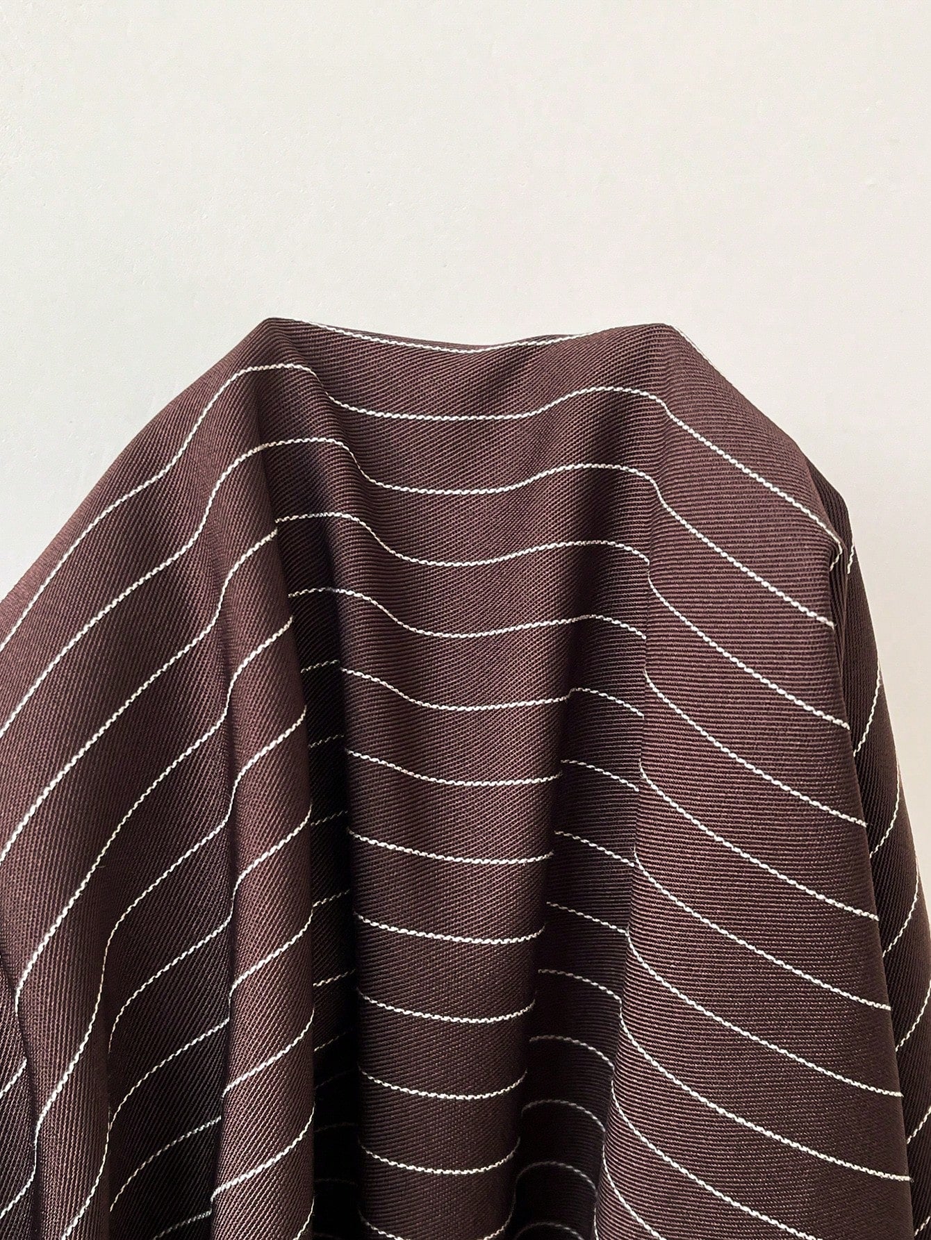 Comfortcana Plus Size Women's Autumn/ Brown Long Sleeve Single-Breasted Shirt Teachers' Day Formal Office Formal Formal Formal Elegant