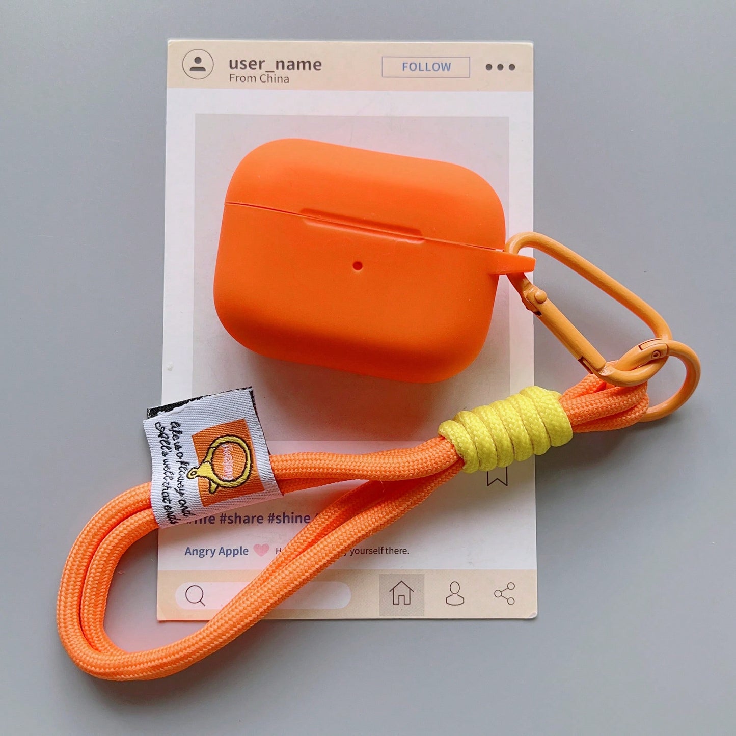 Compatible With Airpod Protective Case, Handmade Woven Rope Bicolor Lanyard Bluetooth Earphone Case, Popular Cross-Border Product