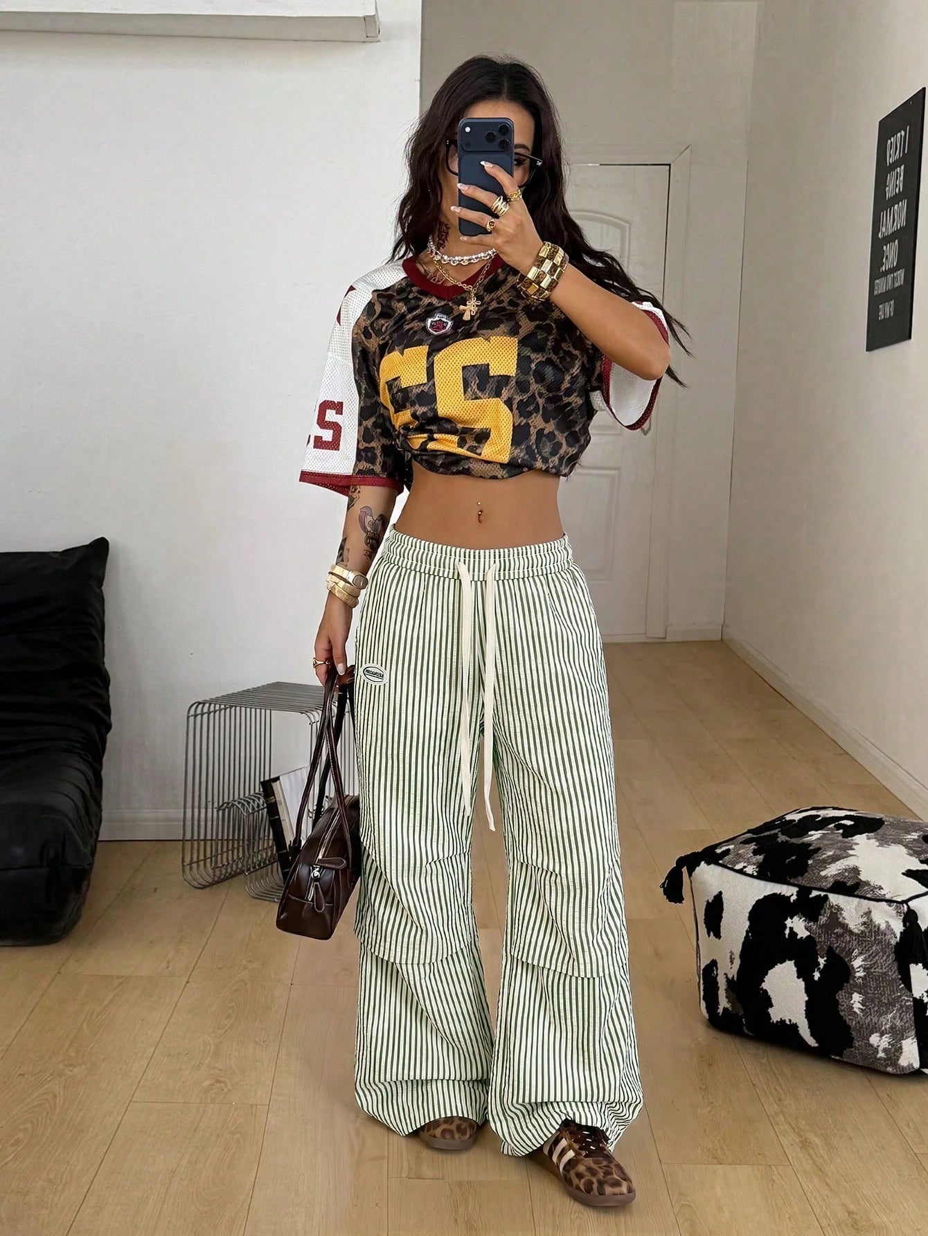 Coolane Autumn Outfits For Women Streetwear Going Out Vacation Bali Vacation City Break Birthday Casual Vintage Vacation White Wide Leg Pants
