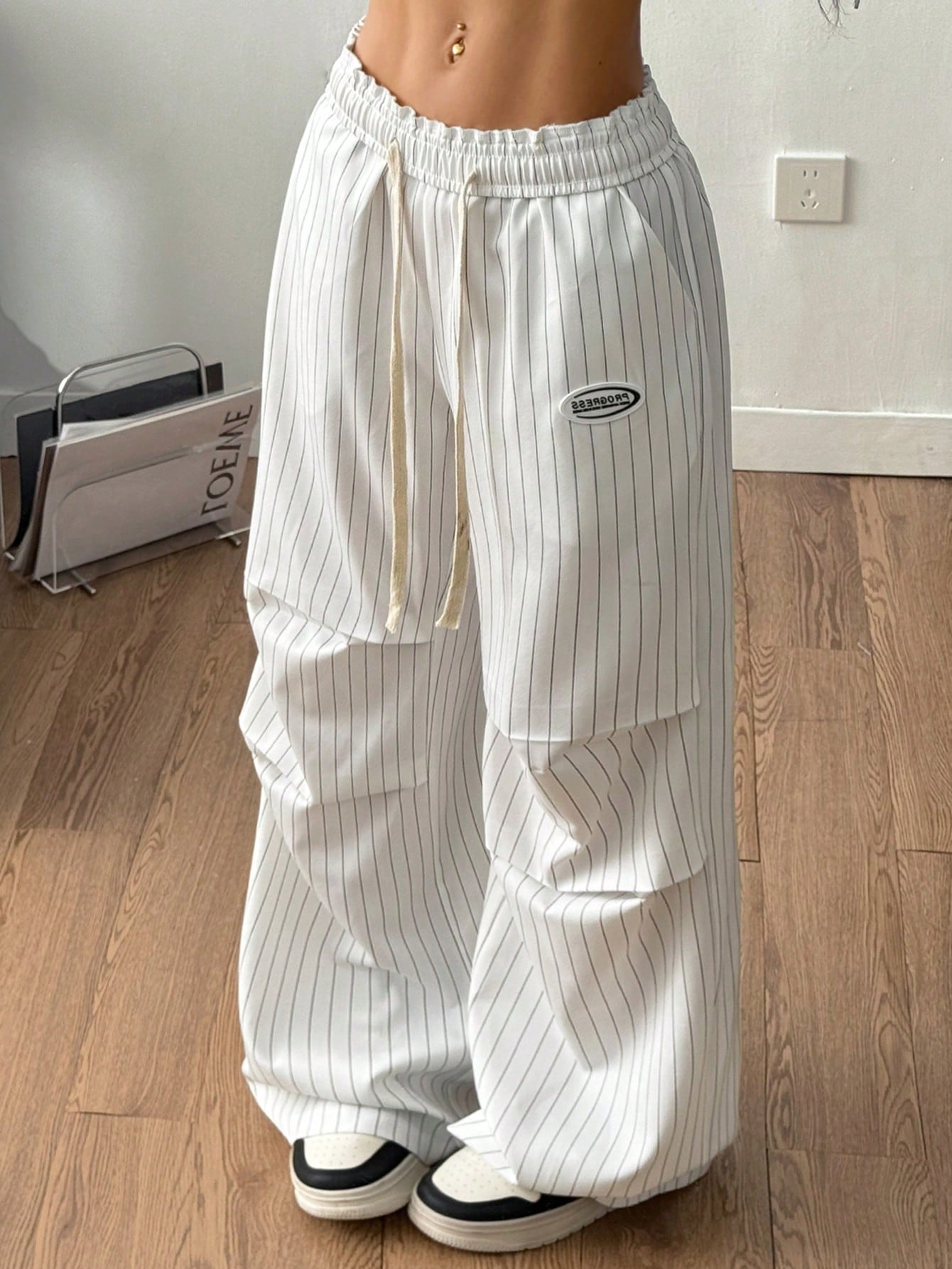 Coolane Autumn Outfits For Women Streetwear Going Out Vacation Bali Vacation City Break Birthday Casual Vintage Vacation White Wide Leg Pants