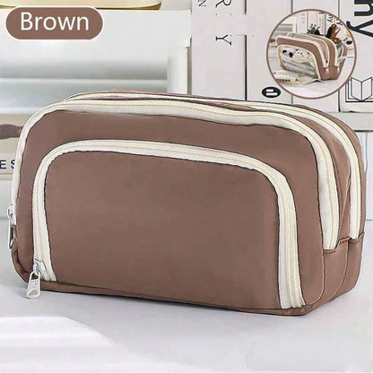 Creative Large Capacity Pencil Case, Desktop Stationery Storage Box, Portable Storage Box For Boys/Girls, Suitable For School/Office, Back To School