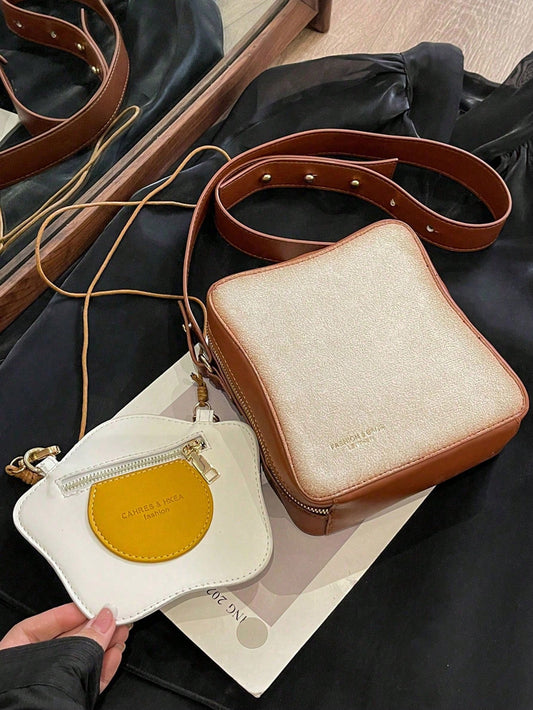 Creative Personalized Crossbody Bag, Suitable For Daily Use, Also Suitable For Teenage Girls, Women, College Students, Office Workers, New Professionals, Etc. Perfect For Parties, Balls, Dinners, Wedd