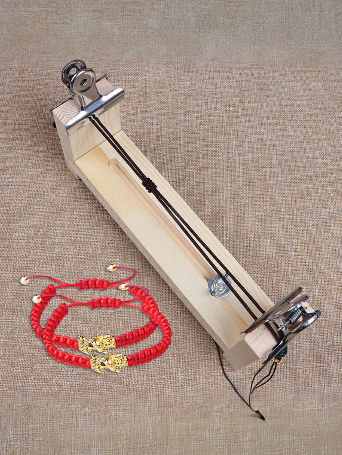 Creative Rope Braiding Tool, Suitable For Handmade Bracelet, Necklace DIY, Rope Repair Tool, Practical Weaving Tool, Macrame Supplies, Kumihimo Braiding, DIY Jewelry Making, Handicraft Supplies, Preci
