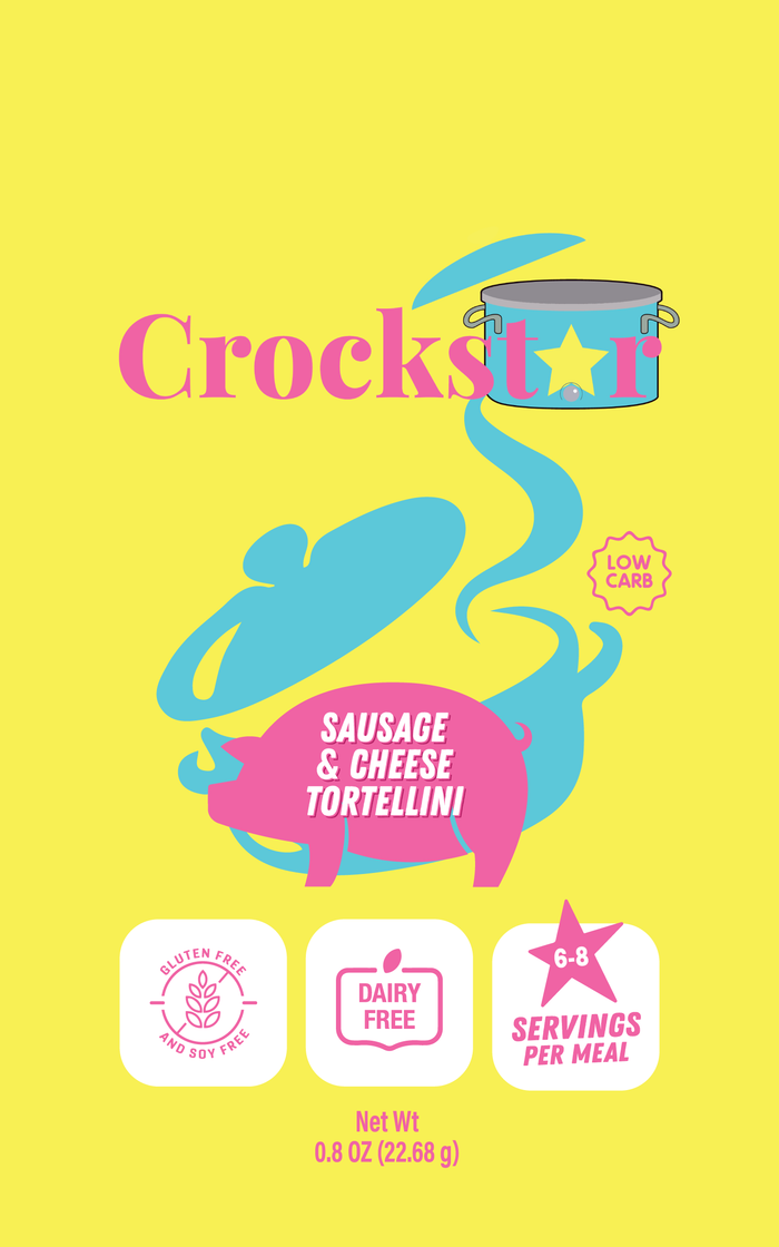 Crockstar: Sausage & Cheese Tortellini