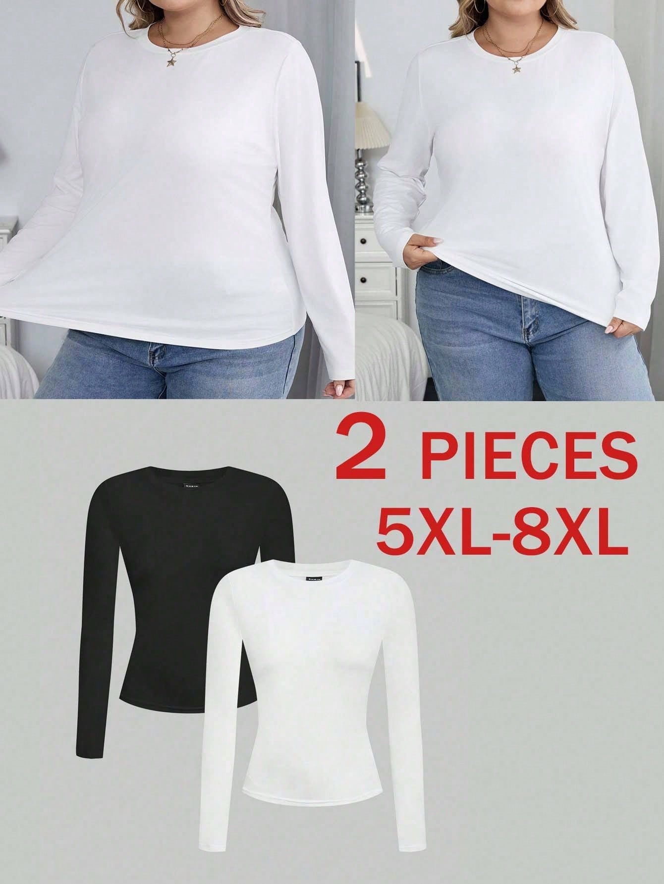 CURVE+ Size Autumn Clothes Fall Clothes Winter Clothes For Winter ClothesPlus Size Casual Long, 2026 22W