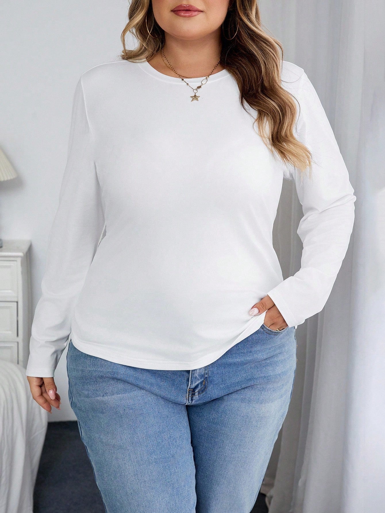 CURVE+ Size Autumn Clothes Fall Clothes Winter Clothes For Winter ClothesPlus Size Casual Long, 2026 22W