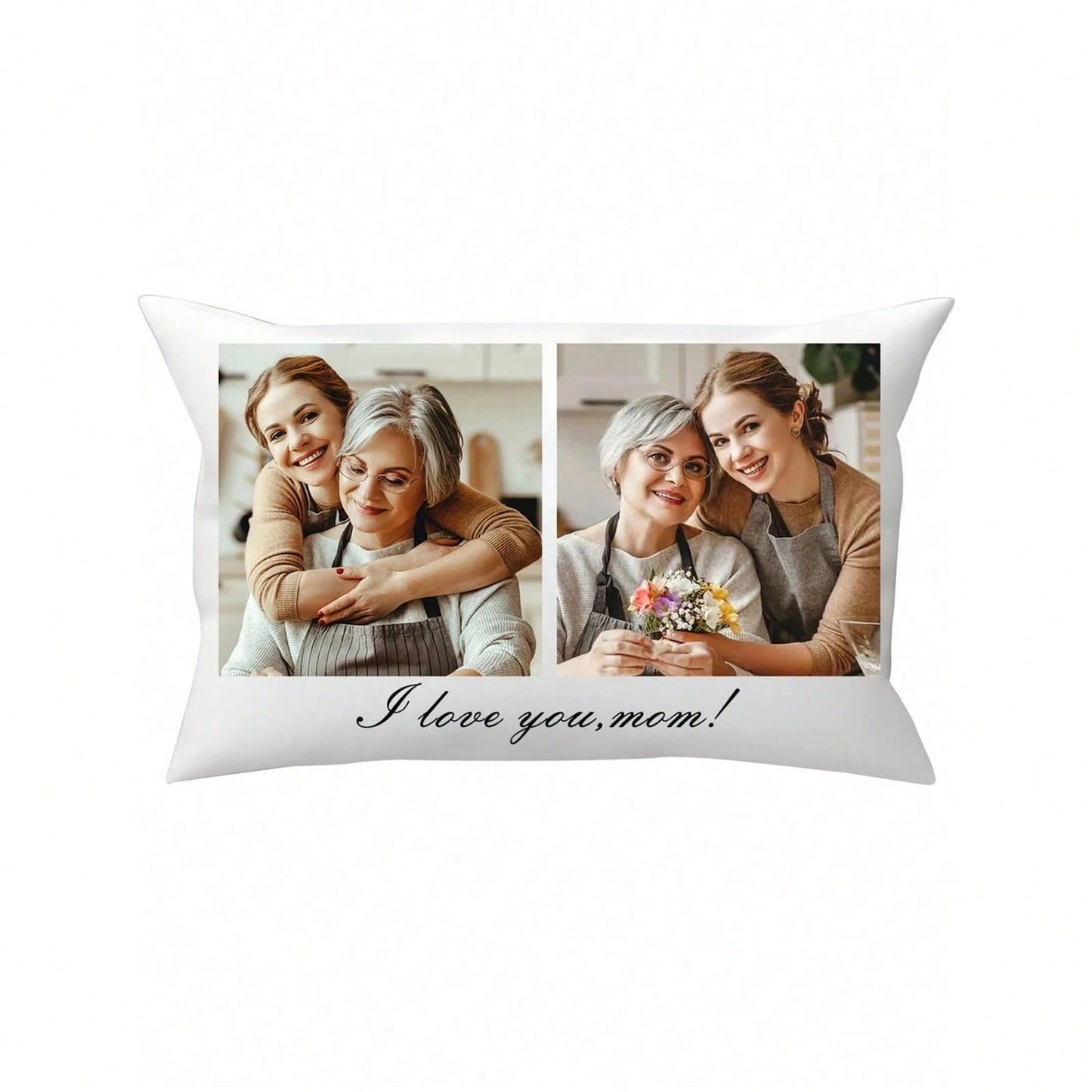 Custom Personalized Photo Text Pillow Soft Comfortable Suitable Daily Halloween Suitable Home Decoration Commemorative Gift It Is The Perfect Gift For Family Members Friends Or Oneself