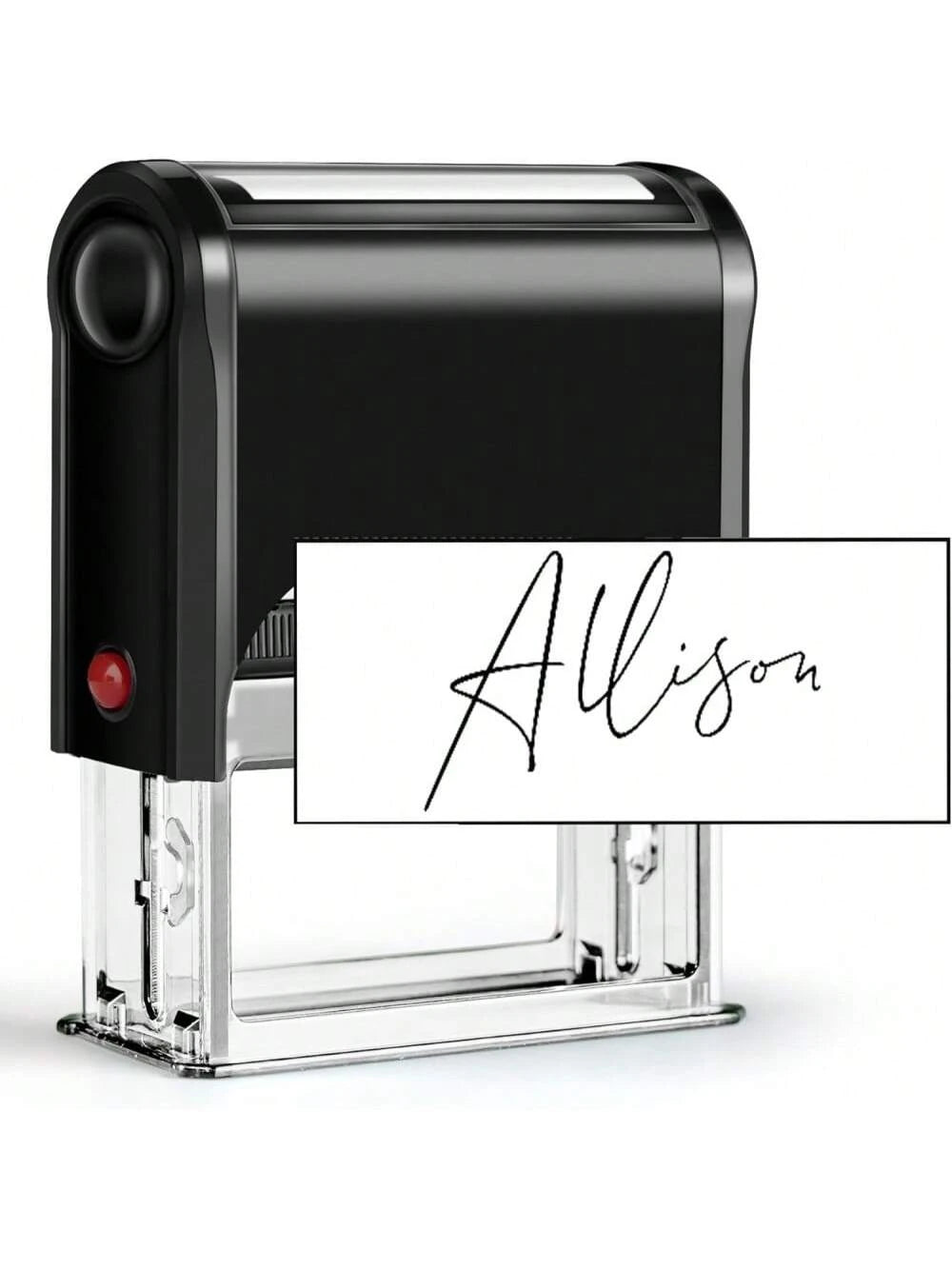 Custom Signature Stamp| Self Inking Personalized Name Stamp| Great For Documents, Checks And Other Paperwork Back To School Multi-Functional,Compact,Seal,Reusable,No-Iron Contracted,Colorful,Cute,Fu