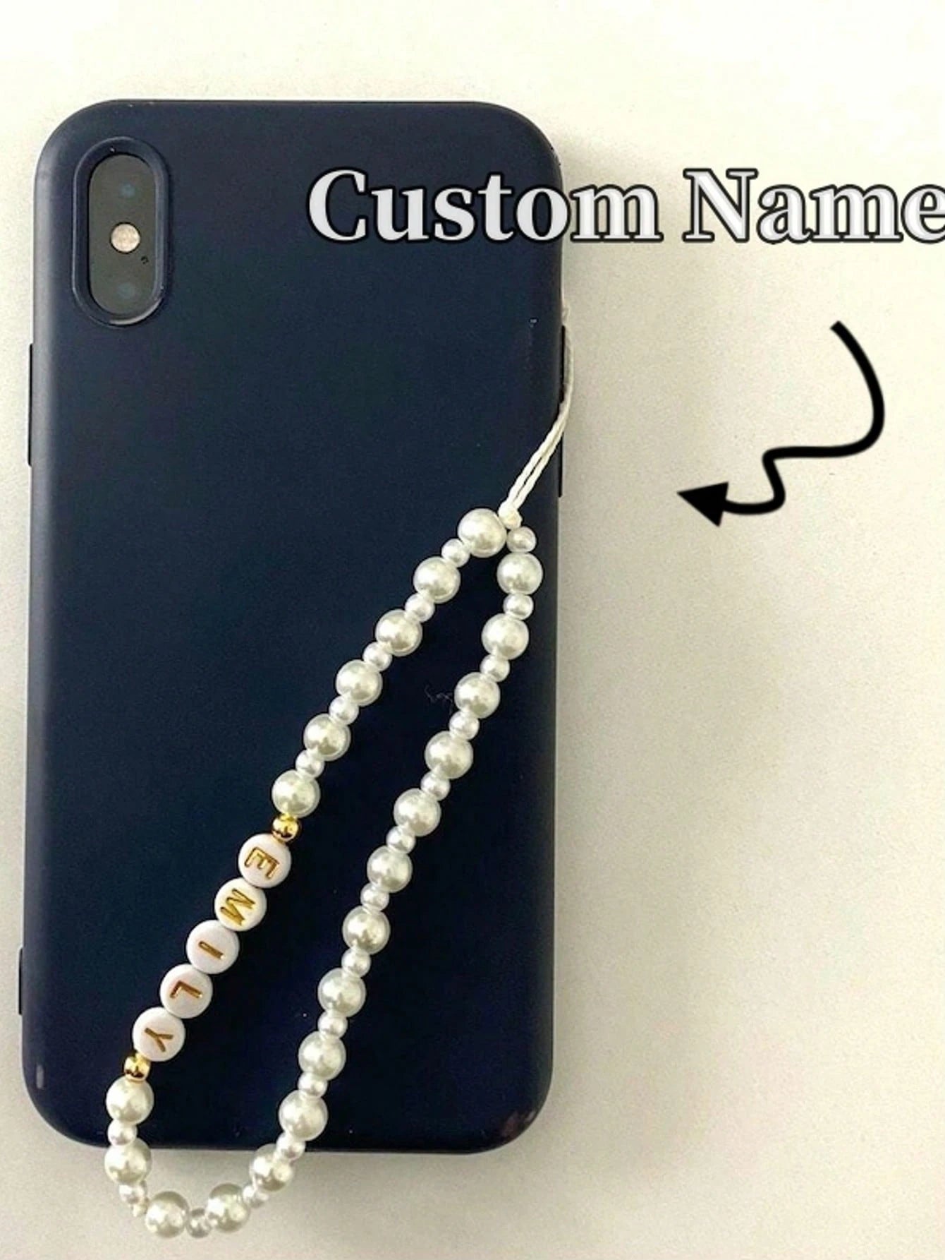 Customizable Colorful Fruit Text Phone Lanyard, Personalized Rainbow Fruit Phone Lanyard, Customizable Name Beaded Phone Accessory, Phone Lanyard, Colorful Fashion Phone Lanyard, Fashionable Fruit Pho