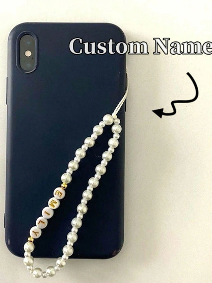 Customizable Colorful Fruit Text Phone Lanyard, Personalized Rainbow Fruit Phone Lanyard, Customizable Name Beaded Phone Accessory, Phone Lanyard, Colorful Fashion Phone Lanyard, Fashionable Fruit Pho