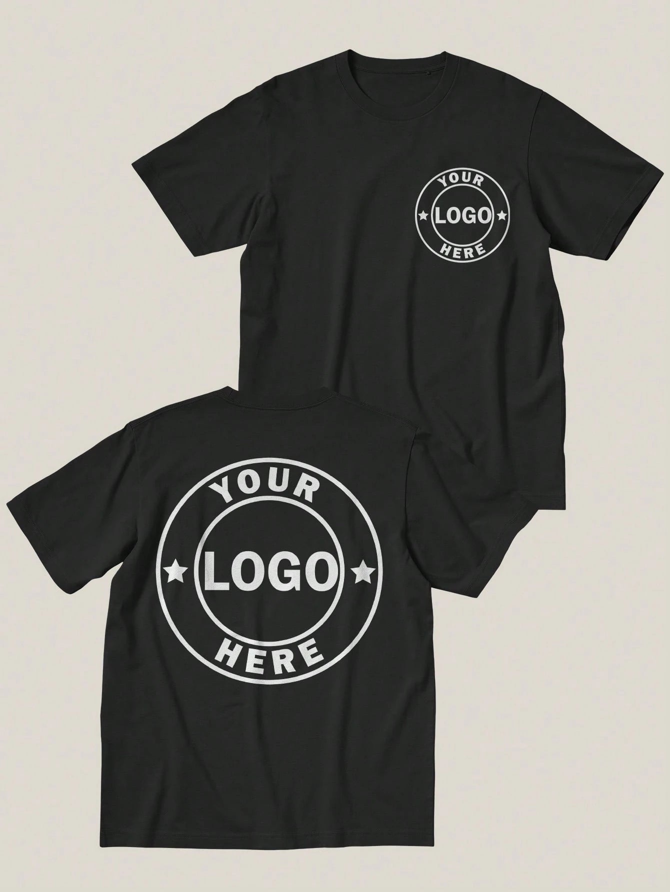 Customizable Front And Back Print Logo Shirt For Company Team Custom Customize T Shirts For Men Tee Personalized Shirt With Photo Customized Tops