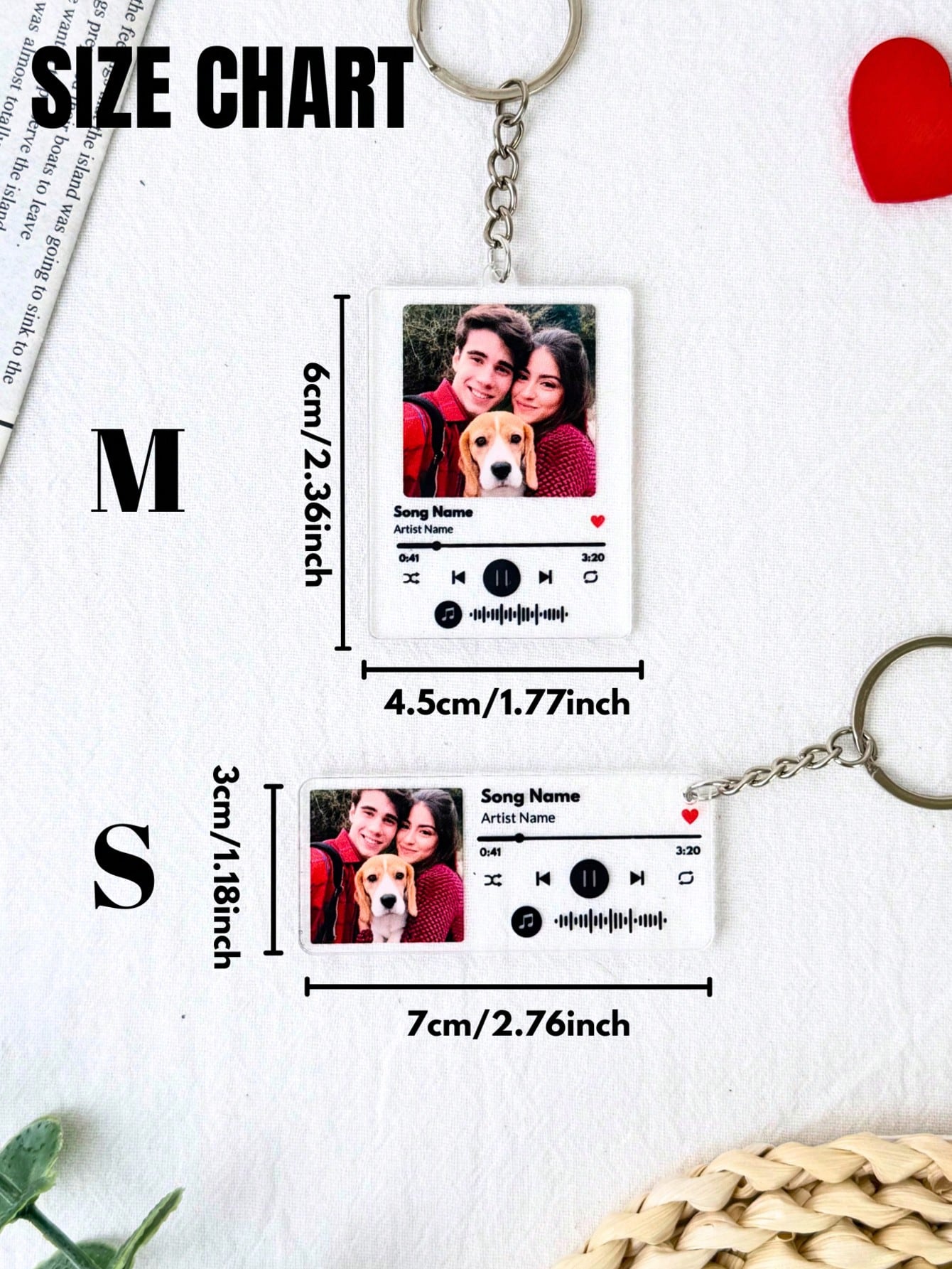 Customized Photo & Text, Personalized Keyring, Couples Keychain, Photo Keychain, Valentine's Day Gift, Birthday Gift, Anniversary Gift, Couples Gift,For Family, Mother's Day Gift, Perfect Gift, Thou