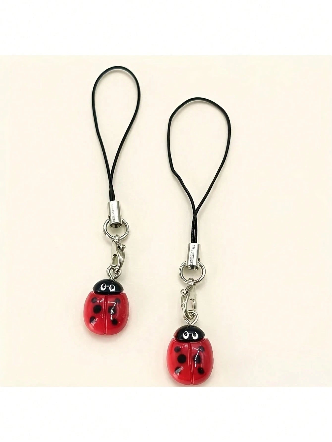 Cute Red Ladybug Phone Charm/Decor