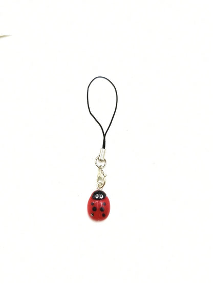 Cute Red Ladybug Phone Charm/Decor