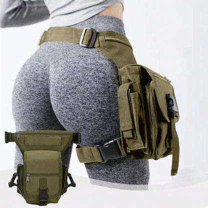 Cyber Monday Cycling Outdoor Equipment Bag Leg Bag Storage Multifunctional Waist Bag Multilayer Equipment Bag, Thanksgiving Christmas