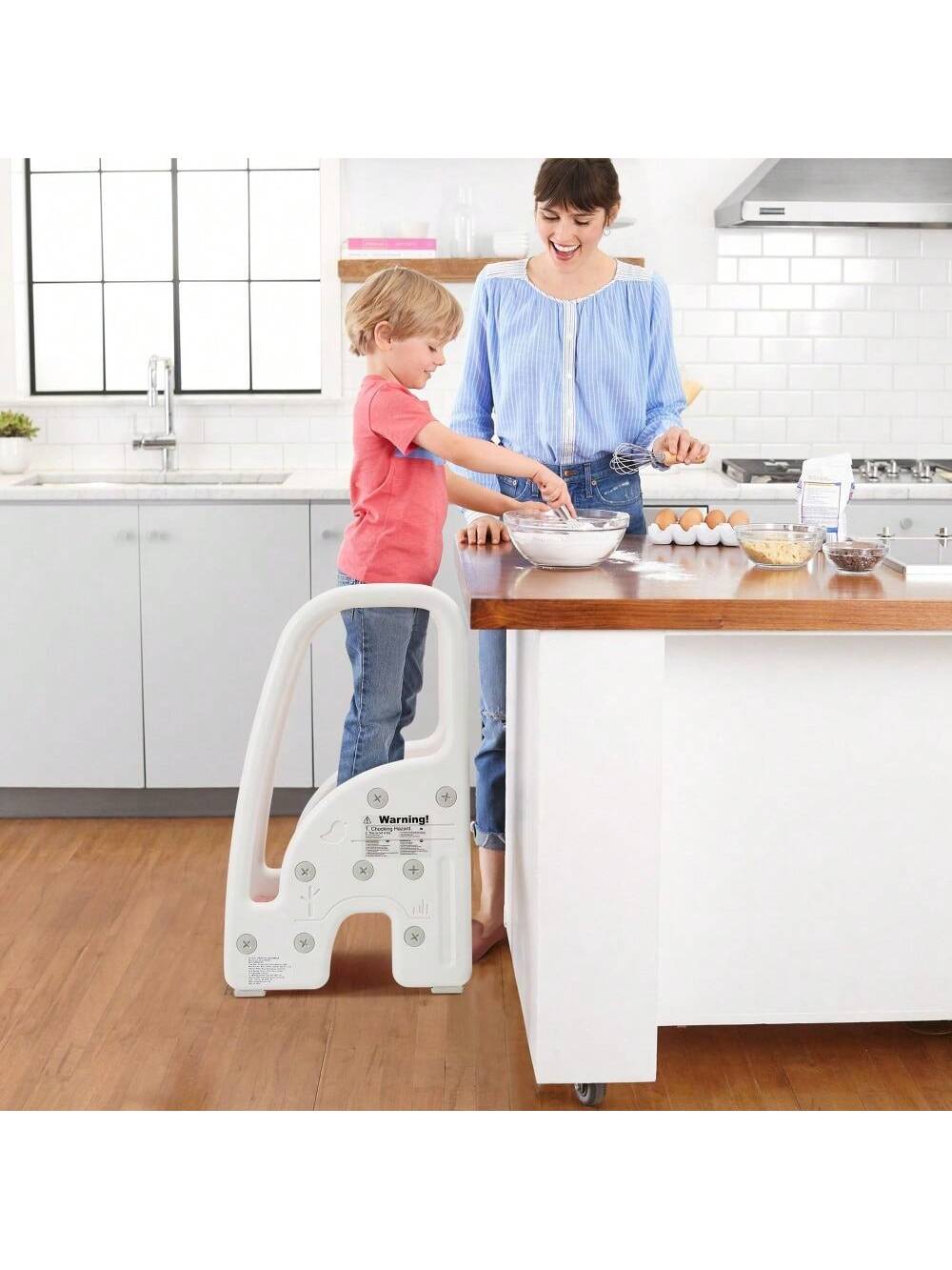 Danolapsi Toddler Step Stool,Plastic Kids 3 Step Stool With Handles Sides,Lightweight Non-Slip,Standing Stool Learning Helper For Toilet Potty Training,Bathroom Sink,Kitchen Counter
