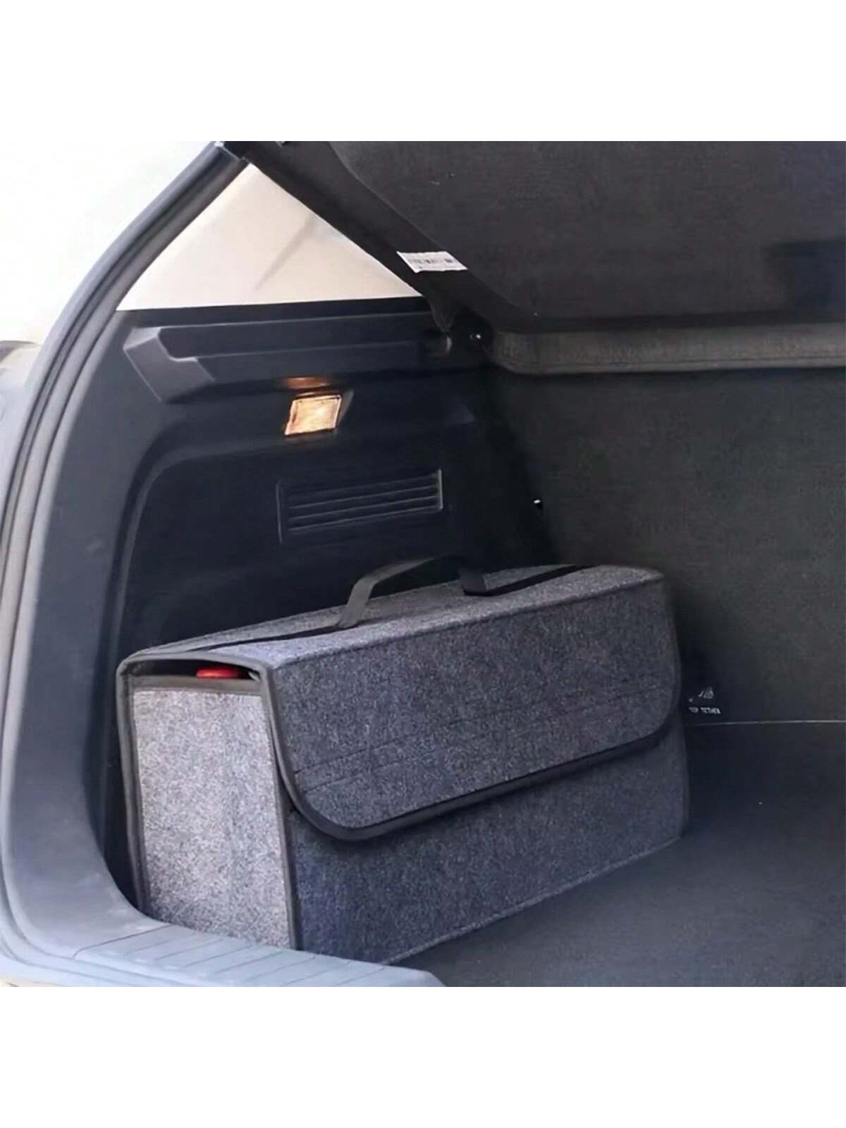 Dark Gray Car Trunk Felt Storage Bag Three Sizes To Choose From Car Felt Storage Box Car Storage Bag Enlarged And Thickened Soft Felt Storage Box Household Storage Box Car Storage Box Neatly Stored Mi