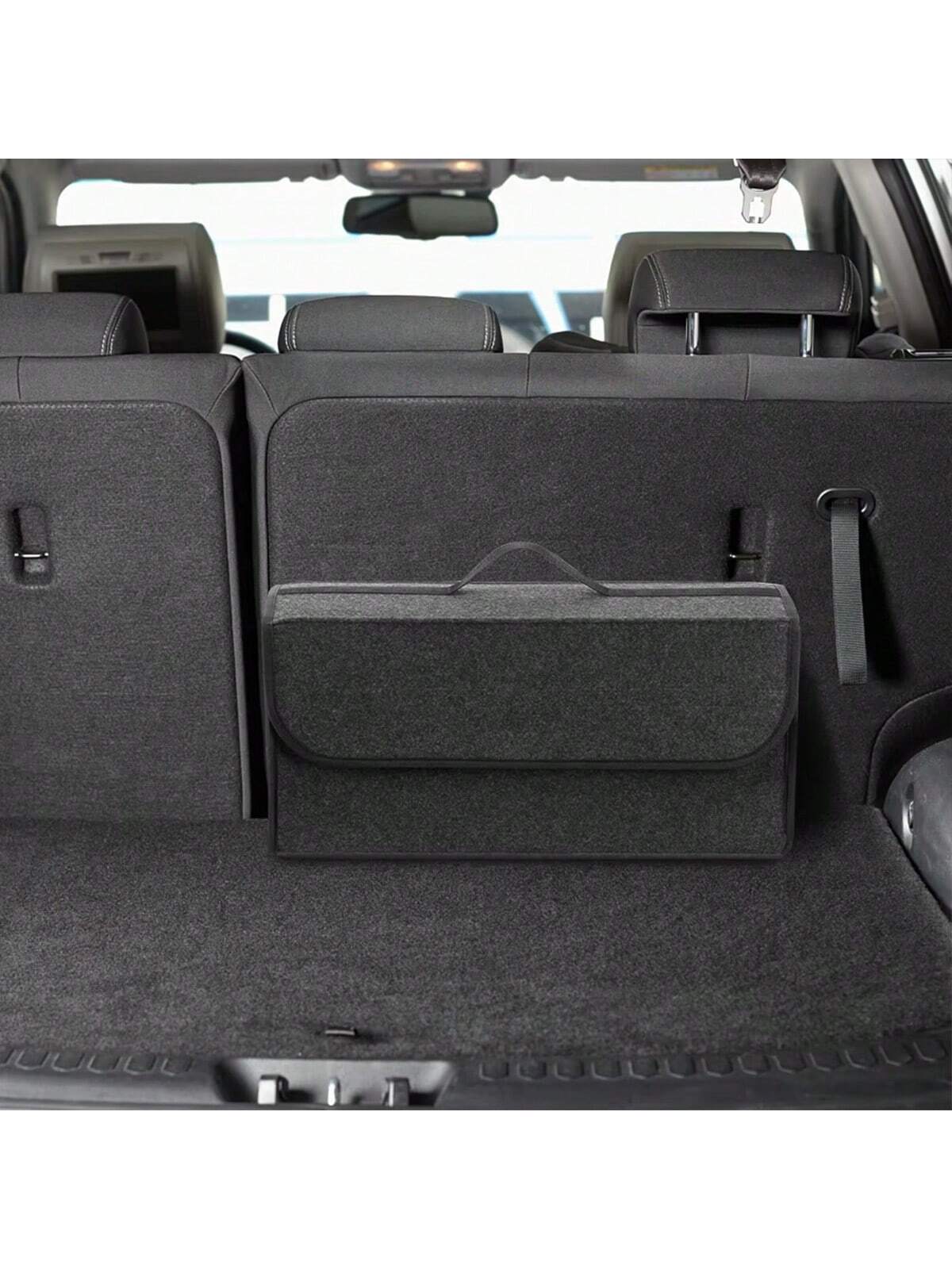 Dark Gray Car Trunk Felt Storage Bag Three Sizes To Choose From Car Felt Storage Box Car Storage Bag Enlarged And Thickened Soft Felt Storage Box Household Storage Box Car Storage Box Neatly Stored Mi