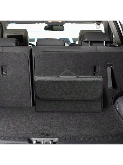 Dark Gray Car Trunk Felt Storage Bag Three Sizes To Choose From Car Felt Storage Box Car Storage Bag Enlarged And Thickened Soft Felt Storage Box Household Storage Box Car Storage Box Neatly Stored Mi