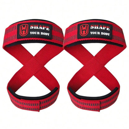 Deadlift Help Fitness Thickening Anti-Skid Lifting Weightlifting Wrist Rally Horizontal Bar Dumbbell Pull-Up Gloves Grip Barbell