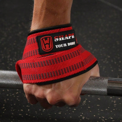 Deadlift Help Fitness Thickening Anti-Skid Lifting Weightlifting Wrist Rally Horizontal Bar Dumbbell Pull-Up Gloves Grip Barbell