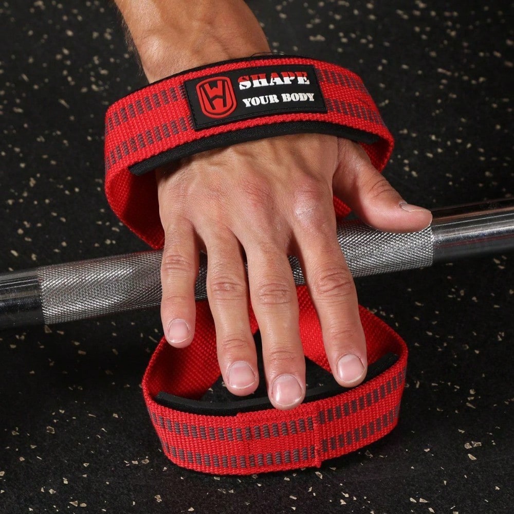 Deadlift Help Fitness Thickening Anti-Skid Lifting Weightlifting Wrist Rally Horizontal Bar Dumbbell Pull-Up Gloves Grip Barbell
