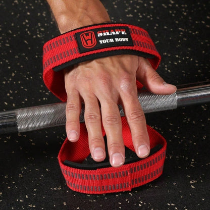 Deadlift Help Fitness Thickening Anti-Skid Lifting Weightlifting Wrist Rally Horizontal Bar Dumbbell Pull-Up Gloves Grip Barbell