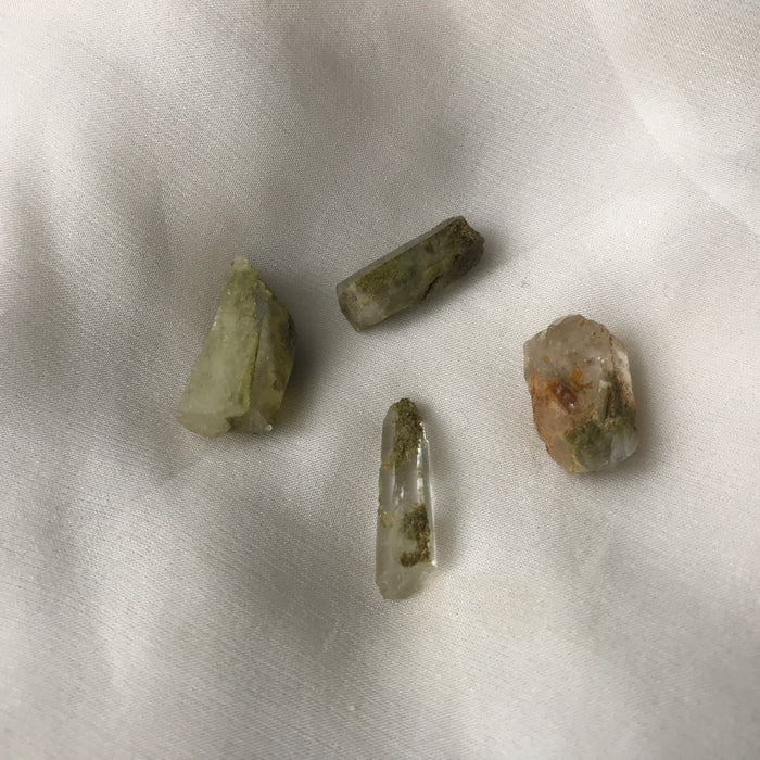Delphi Oracle Quartz Crystal pieces