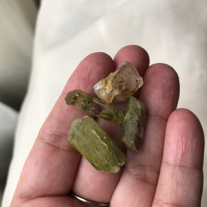 Delphi Oracle Quartz Crystal pieces