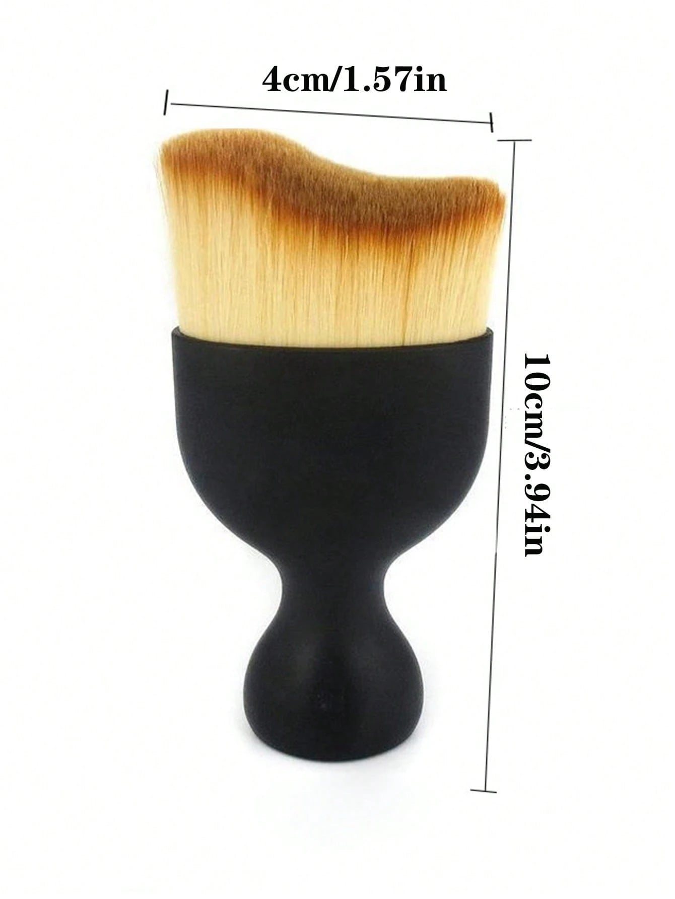 Detailing Brush,1pc Car Interior Crevice Duster, Short Bristle Brush With Storage Box, Makeup Brush, Suitable For Cleaning Air Conditioning Vents, Auto Cleaning Tool, Makeup Sponge