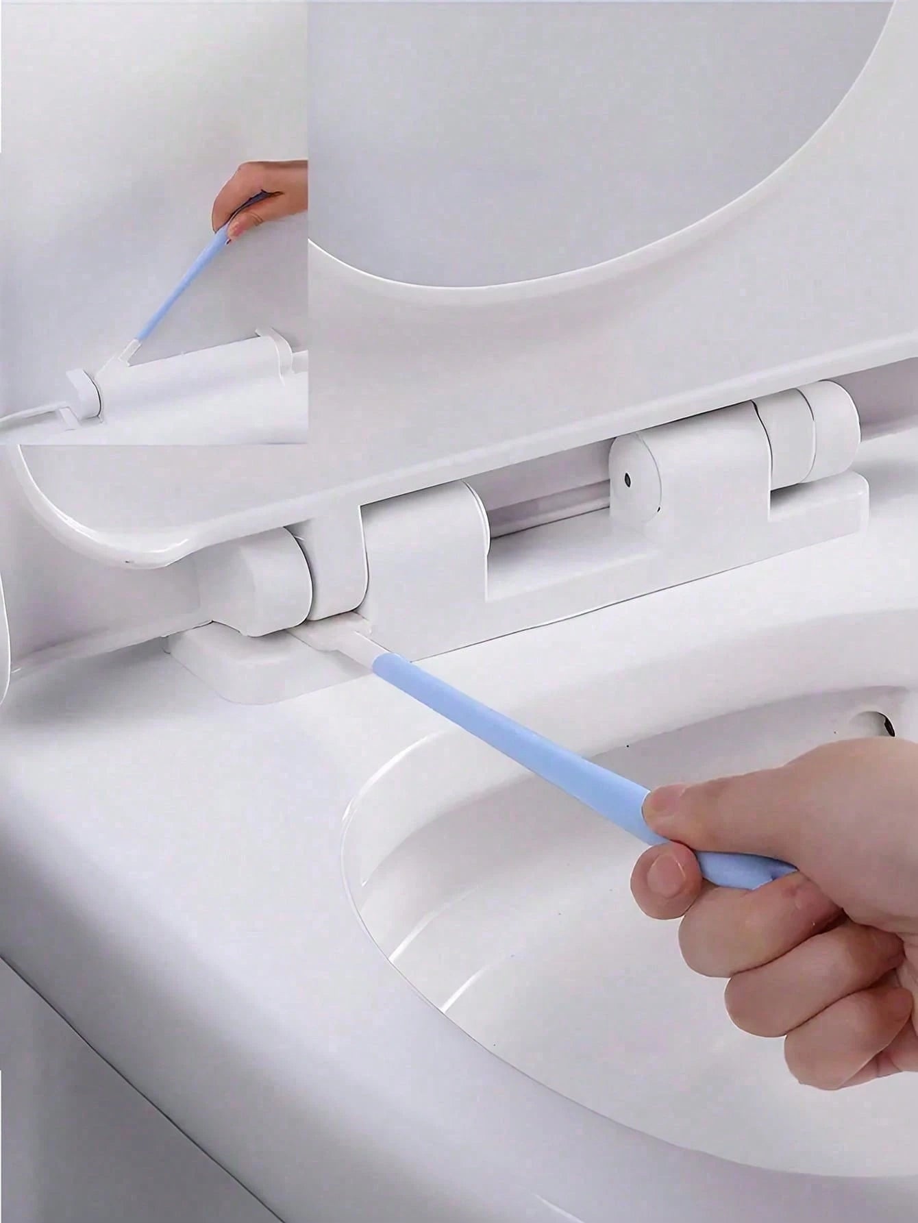 Disposable Toilet Brush Set, Deep Cleaning Without Affecting Normal Use, No Dead Corners- Hygienic And Efficient. Suitable For Bathroom Decor And Autumn Decor, Easy-To-Use Household Toilet Cleaning T
