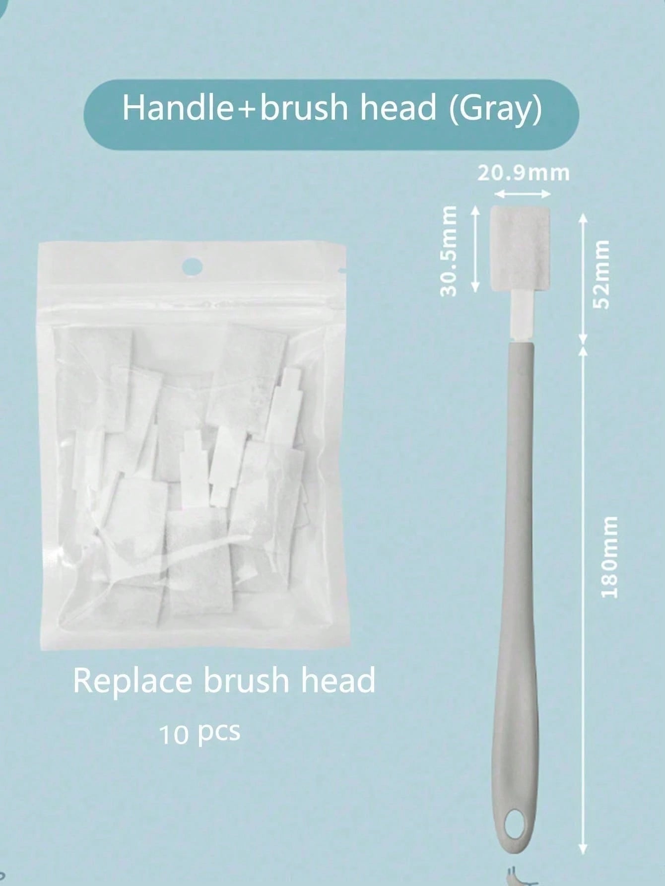 Disposable Toilet Brush Set, Deep Cleaning Without Affecting Normal Use, No Dead Corners- Hygienic And Efficient. Suitable For Bathroom Decor And Autumn Decor, Easy-To-Use Household Toilet Cleaning T