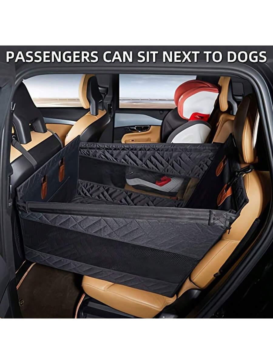 Dog Car Seat For Medium Dogs,Back Seat Extender For Dogs,Large & Small Dog Car Seat Cover For Back Seat, Dog Hammock For Car Back Seat Dog Bed Mattress,Pet Car Seat For Car SUV Truck