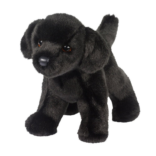 Douglas Cuddle Toys - Black Lab Bear Plush Stuffed Dog Plushie 1726