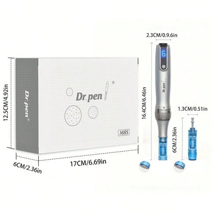 Dr.Pen M8S Pen- Mcro Pen For Body- Care Tool Kit With 10PCS (0.25MM) Replacement Cartridges