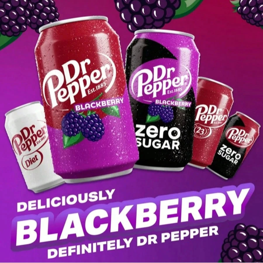 Dr Pepper Soda Pop, 12 Fl Oz Cans, 36 Pack