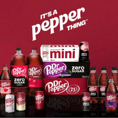 Dr Pepper Soda Pop, 12 Fl Oz Cans, 36 Pack