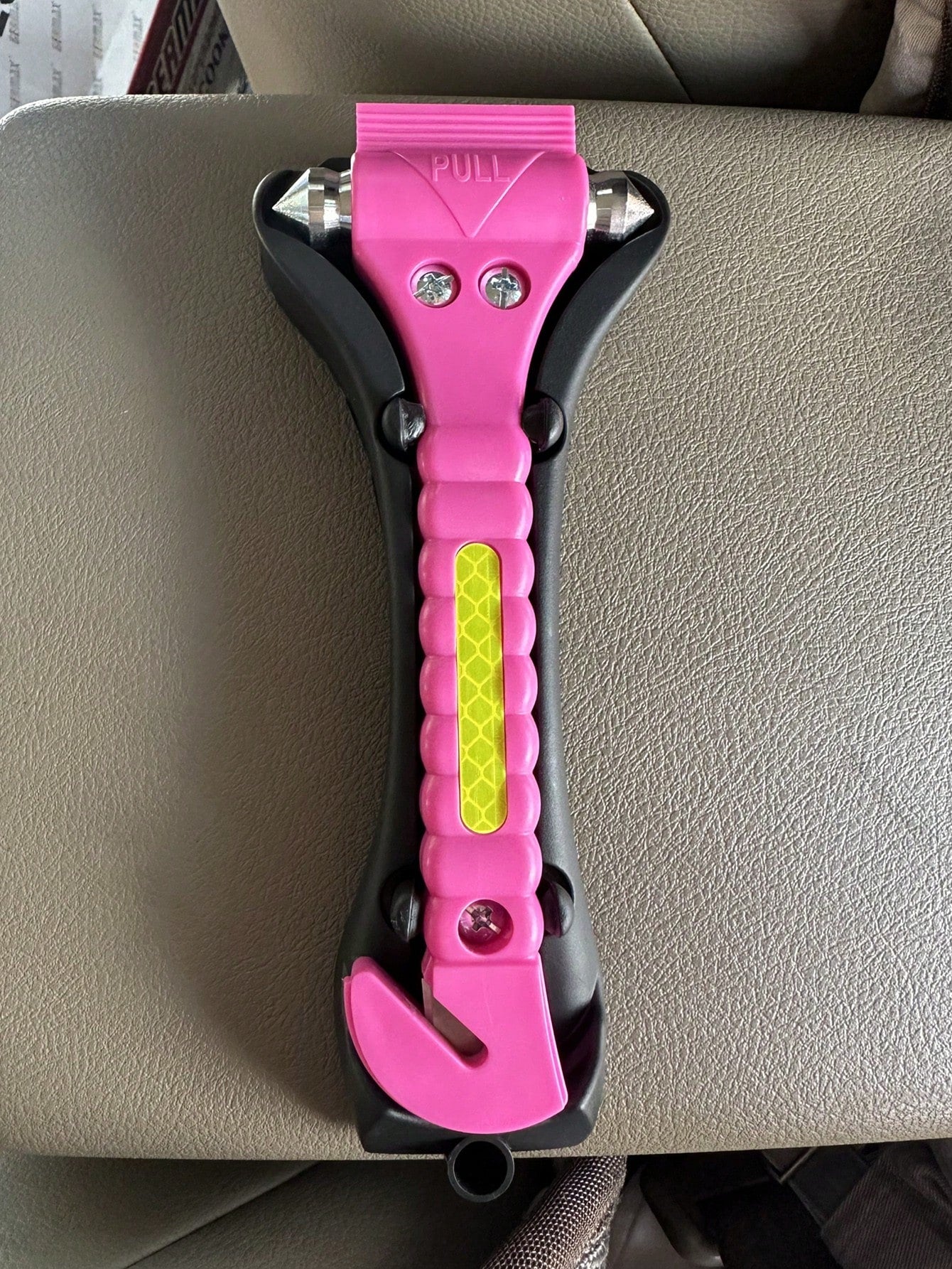 Dual-Headed Car Emergency Escape Hammer, Metal Auto Hammer For Rapid Rescue & Window Breaking, Car Tool