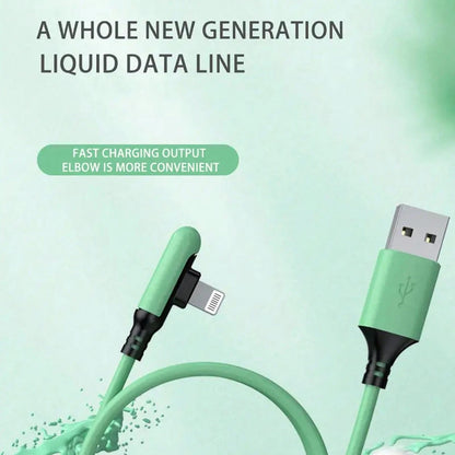Durcord 1.8m/5.9ft/70.8in [MFi Certified] Extra Long Charging Cable, Multi-Color USB Fast Charging Cable, Liquid Silicone Data Cable, Compatible With IPhone 13/12/11 Pro Max/XS Max/XR/XS/X/8/7 Plus