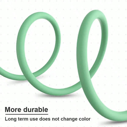 Durcord 1.8m/5.9ft/70.8in [MFi Certified] Extra Long Charging Cable, Multi-Color USB Fast Charging Cable, Liquid Silicone Data Cable, Compatible With IPhone 13/12/11 Pro Max/XS Max/XR/XS/X/8/7 Plus
