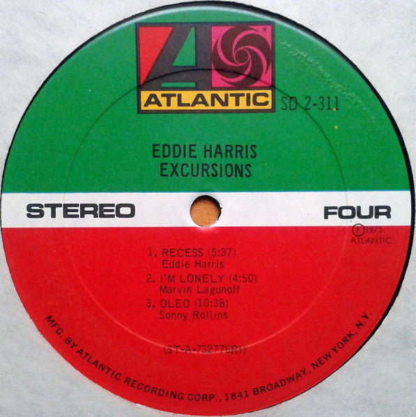 Eddie Harris - Excursions