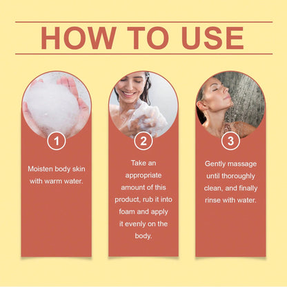 EELHOE 100ml Sulfur Body Wash| Soothing Aloe Vera & Lemon Extract Shower Gel| Gentle Deep Pore Cleansing & Moisturizing| For Dry, Rough & Bumpy Skin, Refreshing Summer Body Care,Skin Care,Travel Es