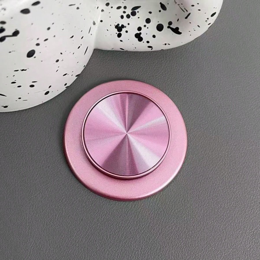 Electroplated Solid Color Magnetic Holder Stand, Stable Desktop Stand Suitable For Phone Telescopic Stand, Pop-Up Socket Phone Grip, Phone Accessories, Phone Decor, Phone Essentials, Phone Pull-Out St