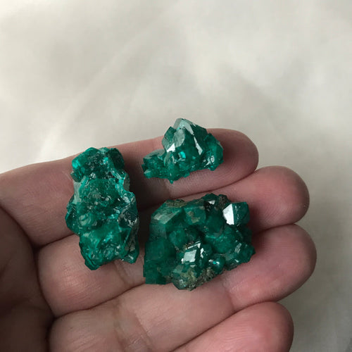 Emerald Green Dioptase Crystals